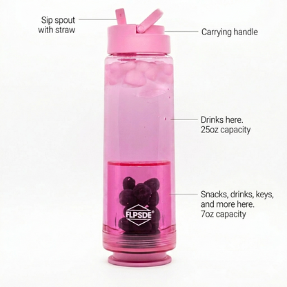 FLPSDE XR Dual Chamber Water Bottle
