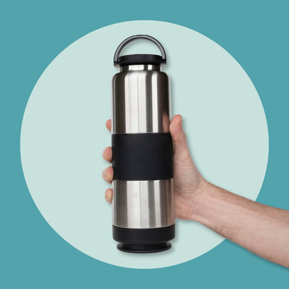 Stainless | FLPSDE Water Bottle with Snack Storage